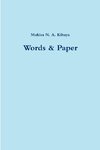 Words & Paper