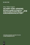 Achim von Arnims Romanfragment 