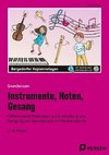 Instrumente, Noten, Gesang
