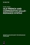 Old French and Comparative Gallo-Romance Syntax