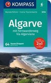 KOMPASS Wanderführer Algarve mit Fernwanderweg Via Algarviana, 64 Touren / Etappen