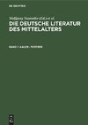 Die deutsche Literatur des Mittelalters, Band 1, Aalen - Futerer