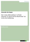 Das 'conte philosophique' in Denis Diderots 