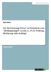 Die Bestimmung Petrus' im Verhältnis zum 