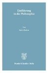 Einführung in die Philosophie.