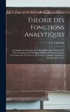 Theorie des fonctions analytiques