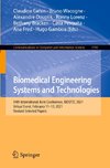 Biomedical Engineering Systems and Technologies