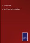 A Handy Book on Criminal Law