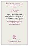 Der »Zweckverband funktioneller Integration« nach Hans Peter Ipsen.