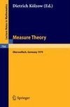 Measure Theory Oberwolfach 1979