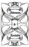 Adressen & Kontakte