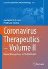 Coronavirus Therapeutics - Volume II