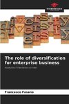 The role of diversification for enterprise business