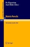 Matrix Pencils
