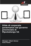 Sfide di corporate governance nel governo provinciale di Mpumalanga SA
