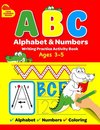 ABC Alphabet & Numbers Writing Practice Book