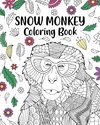 Snow Monkey Coloring Book