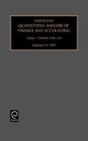Advances in Quantitative Analysis of Finance and Accounting