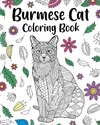 Burmese Cat Coloring Book