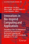 Innovations in Bio-Inspired Computing and Applications