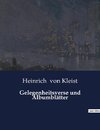Gelegenheitsverse und Albumblätter
