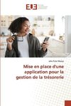 Mise en place d'une application pour la gestion de la trésorerie