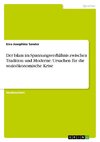 Der Islam im Spannungsverhältnis zwischen Tradition und Moderne. Ursachen für die sozioökonomische Krise