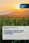 Developing integrated weed management practices for hybrid maize