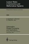 Optimization, Parallel Processing and Applications