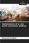 Optimisation of a rare earth extraction method