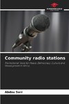 Community radio stations