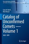 Catalog of Unconfirmed Comets - Volume 1