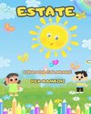 Libro da colorare estivo per bambini - Pagine da colorare estive divertenti e facili