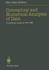 Conceptual and Numerical Analysis of Data