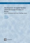 Development of Capital Markets and Institutional Investors in Russia