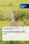 Threatened Animal Species of India: Vol. I