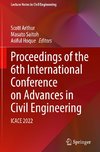 Proceedings of the 6th International Conference on Advances in Civil Engineering