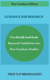 Guidance For Research