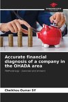 Accurate financial diagnosis of a company in the OHADA area