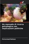 Un manuale di ricerca psicologica con implicazioni politiche
