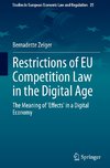Restrictions of EU Competition Law in the Digital Age