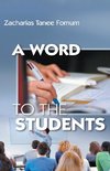 A Word to the Students