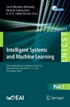 Intelligent Systems and Machine Learning
