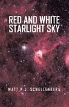 Red and White Starlight Sky