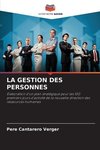 LA GESTION DES PERSONNES