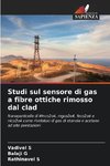 Studi sul sensore di gas a fibre ottiche rimosso dal clad