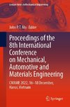 Proceedings of the 8th International Conference on Mechanical, Automotive and Materials Engineering
