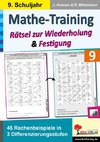 Mathe-Training - Rätsel zur Wiederholung und Festigung / Klasse 9