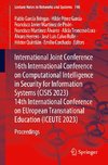International Joint Conference 16th International Conference on Computational Intelligence in Security for Information Systems (CISIS 2023) 14th International Conference on EUropean Transnational Education (ICEUTE 2023)