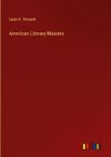 American Literary Masters
